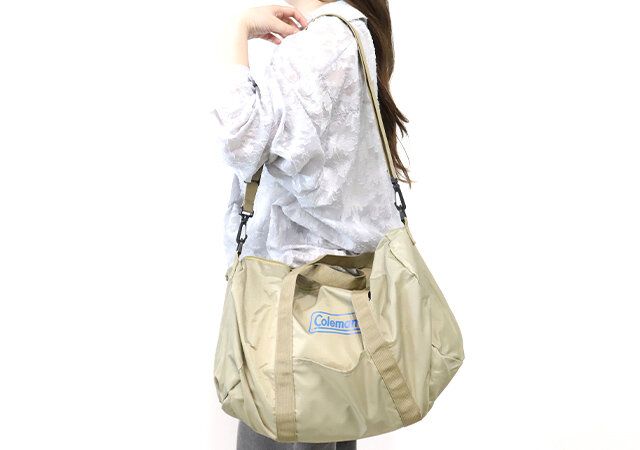 宝島社大人ミューズ7月号付録のコールマンのボストンバッグ5