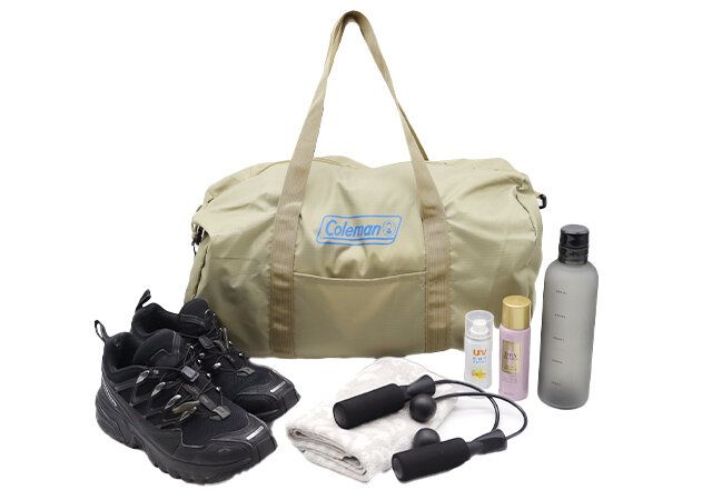 宝島社大人ミューズ7月号付録のコールマンのボストンバッグ4