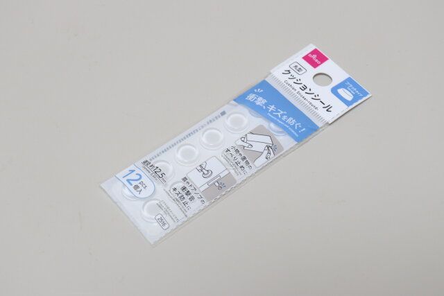 クッションシール（丸形、12.5mm、12個） 便利グッズ