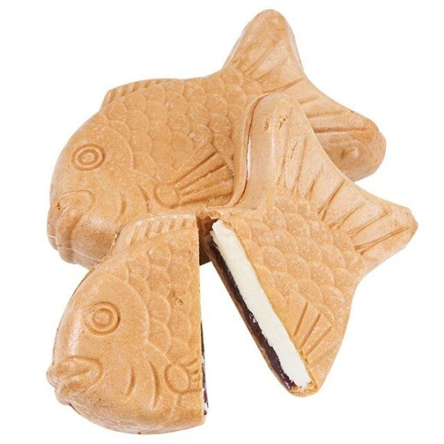 シャトレーゼ 和菓子アイス たい焼き最中バニラ しっぽまであん4個入