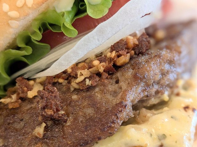 黒毛和牛バーガー