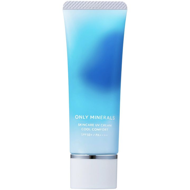 スキンケアUVクリームN クールコンフォート SPF50+・PA++++ 25g ￥3,520（3月1日より限定発売中）／オンリーミネラル（ヤーマン 0120-776-282）