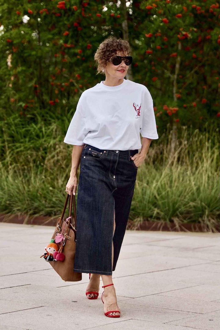 画像: シンプルなのに退屈しない! 白T × インディゴデニム