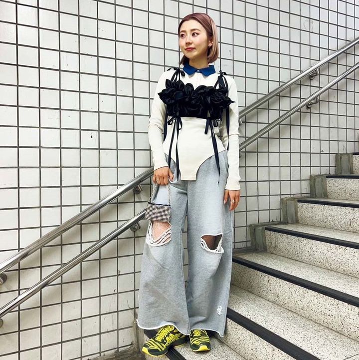 【SNAP】ボディスーツ×ビスチェでトレンド感満載！西田朱里さん