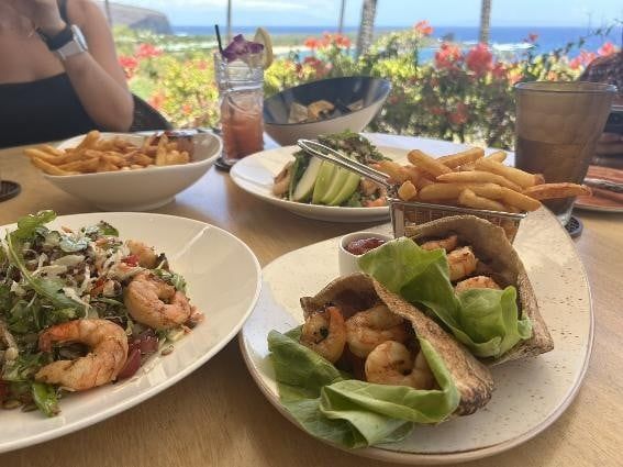 マネレ・ゴルフコースのクラブハウスレストラン「VIEWS」