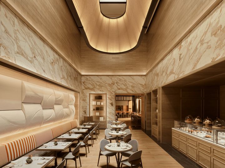 洗練されたインテリアと美しいプチガトー、心踊る空間の「ジャヌ パティスリー」