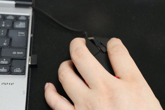 USB有線マウス（LEDライト） 使い心地