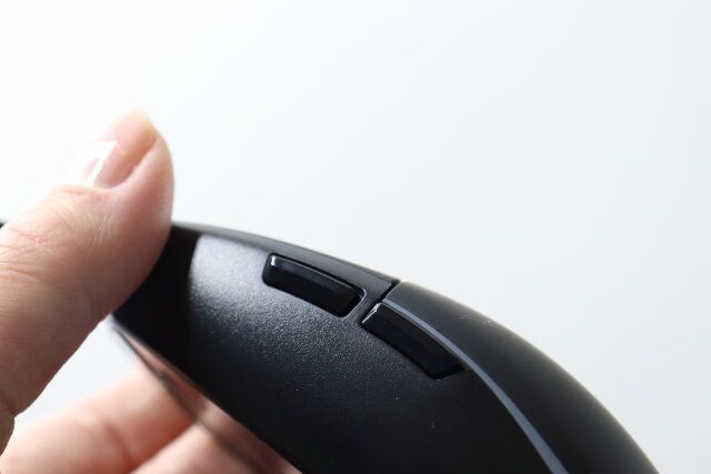 USB有線マウス（LEDライト） サイドボタン