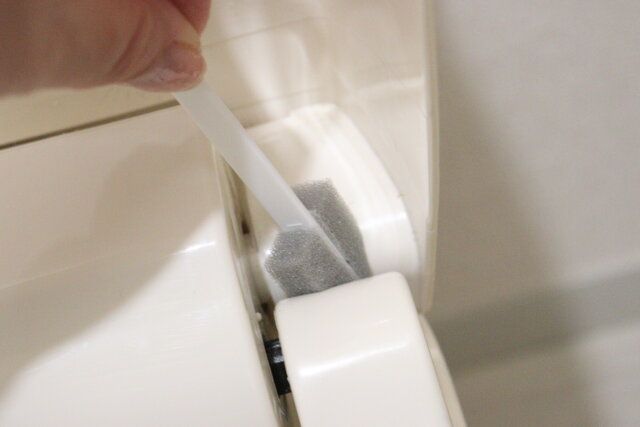 スポンジスティック 使用例 トイレ