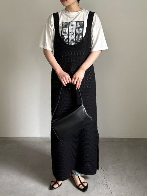 白Tシャツコーデ5