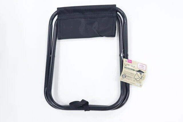 ダイソー レジャー椅子（黒） パッケージ