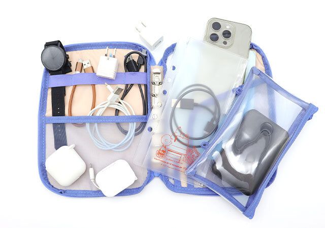 宝島社スヌーピーバインダーポーチガジェット収納