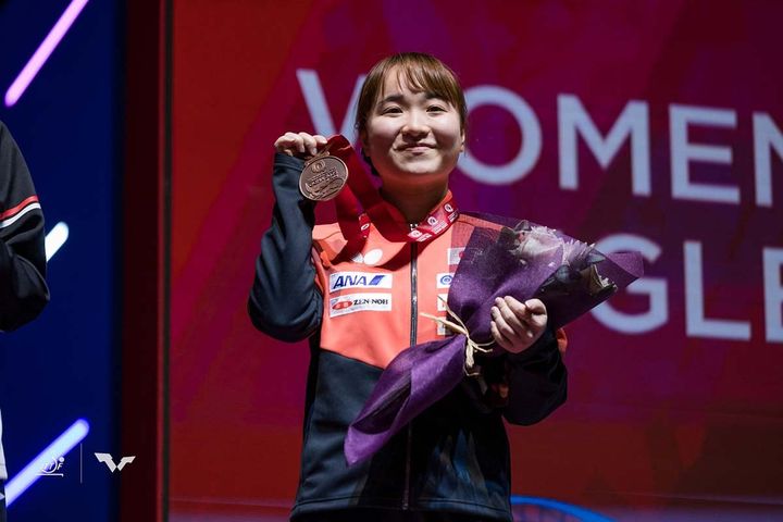 伊藤美誠（C）ITTF