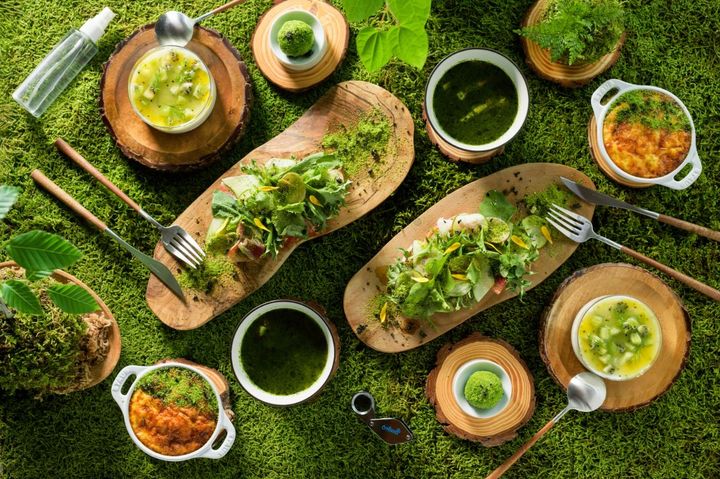 苔スイートルーム_特別朝食