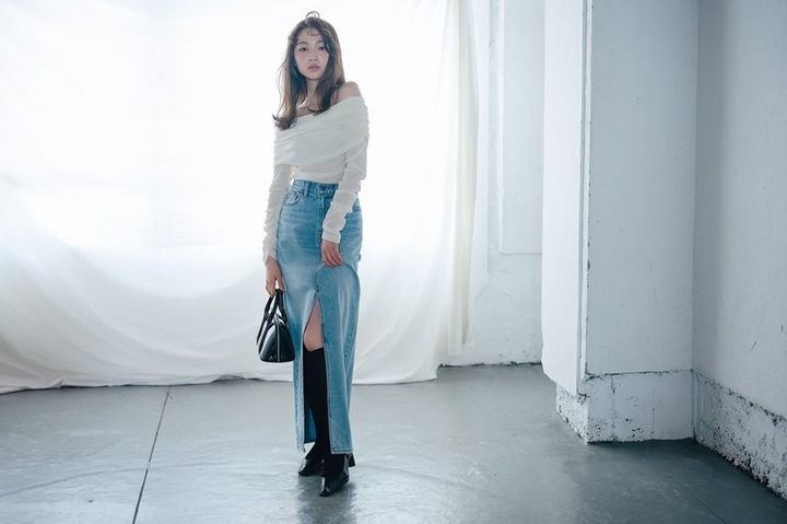 【痩せて見える服】細見え＆着痩せコーデ術①脚を出さない技ありロングスカート