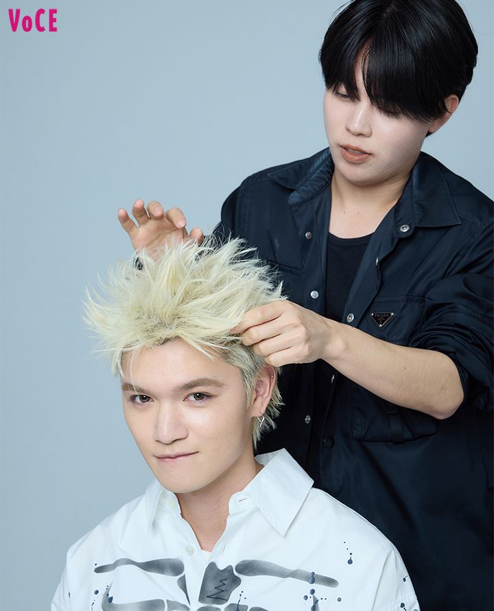 「意外と上手！」とみかみ。さんからお褒めの言葉も！