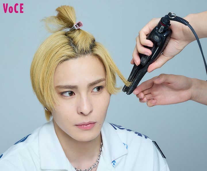 RYOJIがSUZUKIのヘアスタイリングに挑戦！