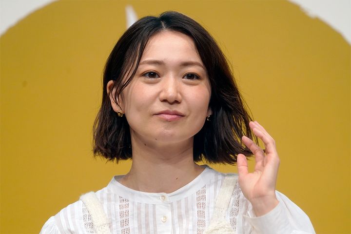 大島優子さん（2024年10月8日、時事通信フォト）