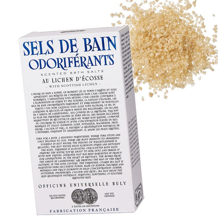 オフィシーヌ・ユニヴェルセル・ビュリーのバスソルト「セル・ドゥ・バン・オドリフェラン リケン・デコス」