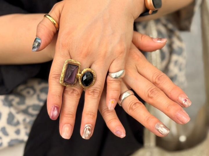 オリジナルのネイル