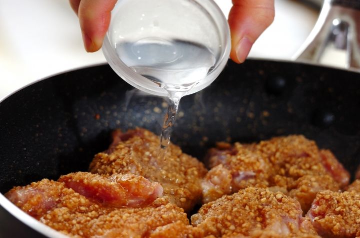 鶏肉のゴマみそ焼きの作り方4