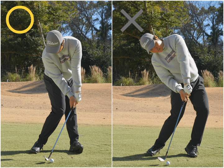 ウエッジショットでミスが出る原因は？ポイントは“カカト”と“お尻”