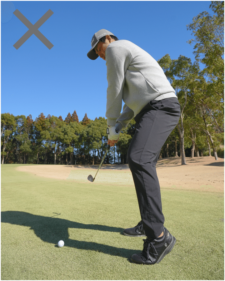 ウエッジショットでミスが出る原因は？ポイントは“カカト”と“お尻”