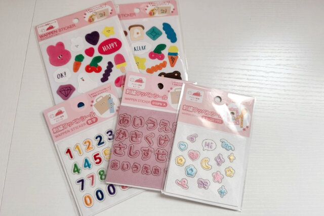 セリア ワッペンシール