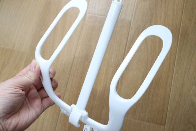 靴干しハンガー（ピンチ2個付） 構造