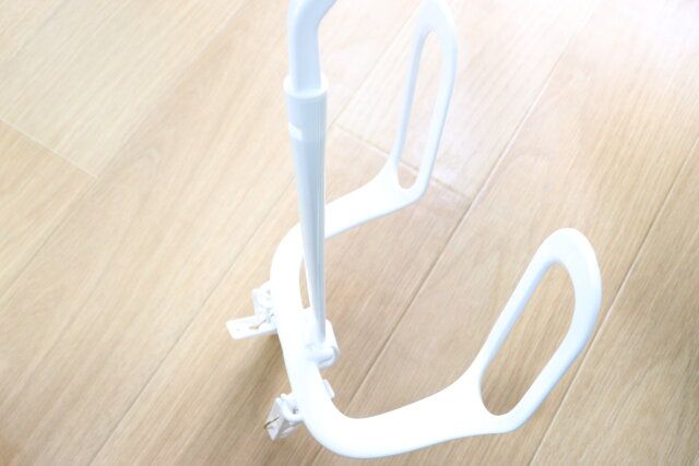 靴干しハンガー（ピンチ2個付） 角度