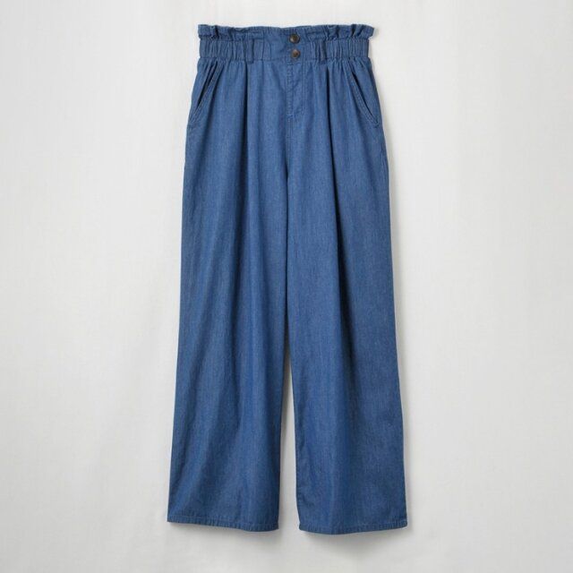 2025しまむらレディースデニムワイドパンツ
