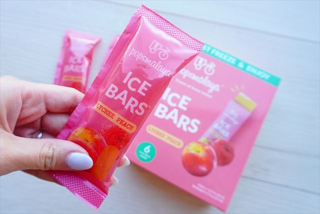 ポップスマラヤ アイスバー ライチピーチ