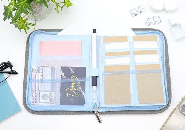 宝島社日本調剤監修お薬手帳ケースペンホルダー