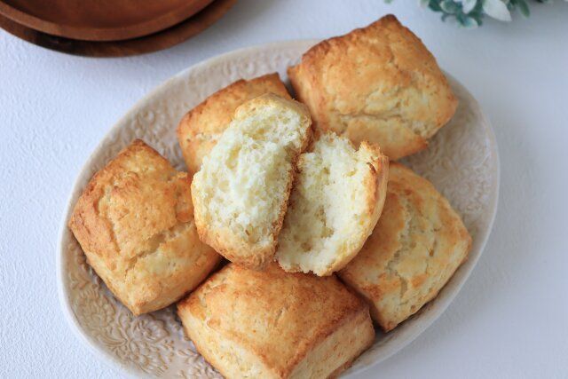 生スコーンの出来上がり