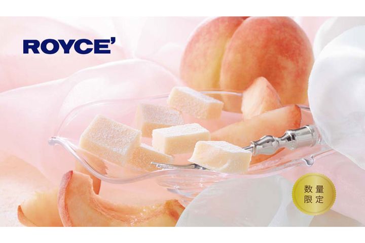 「ロイズ」期間限定、桃のチョコレートが登場！