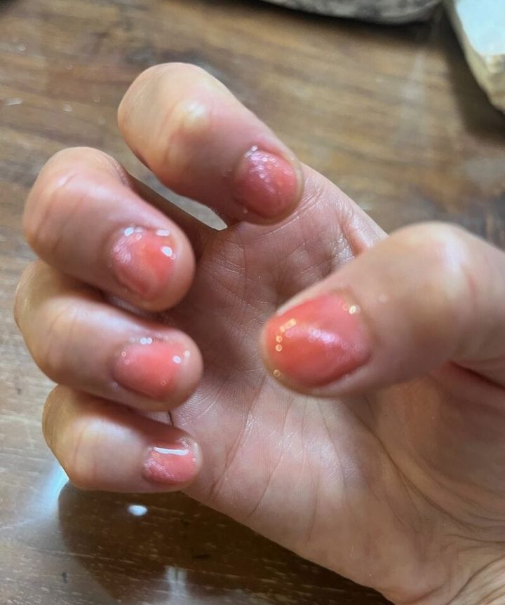 マグネットジェルでのセルフネイル