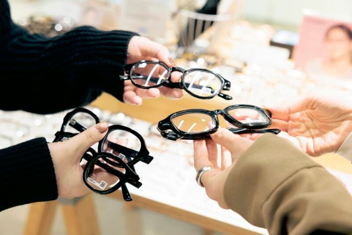 いろんなタイプのメガネ