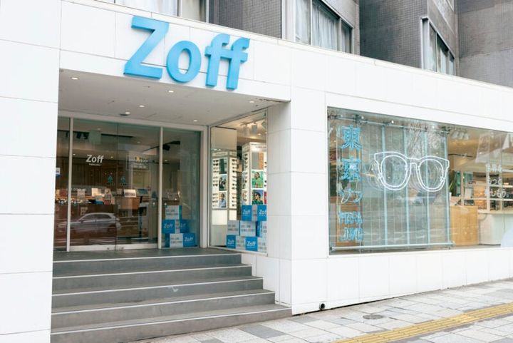 Zoff原宿店外観