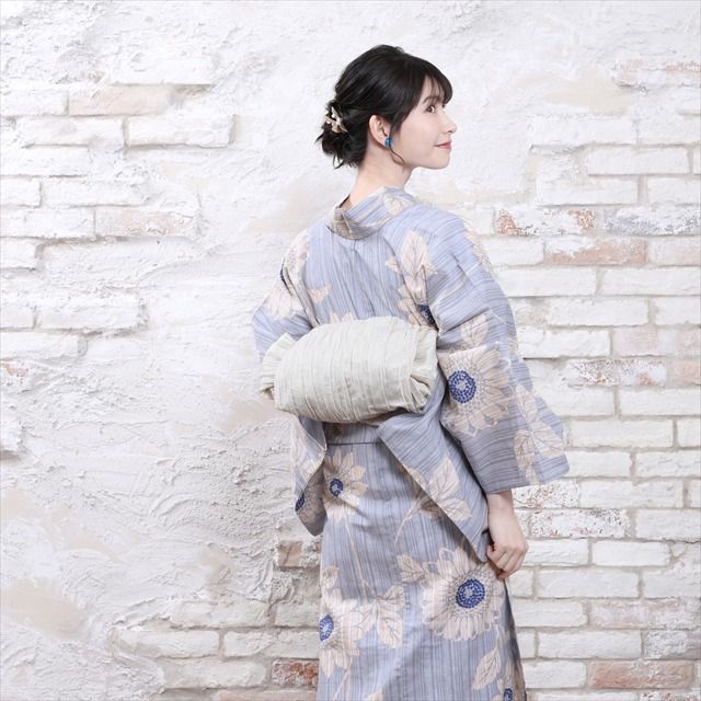 兵児帯アレンジ（お太鼓風）