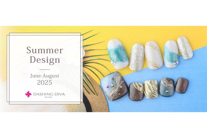 夏らしい～。ネイルに新作デザイン