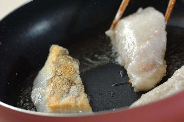 白身魚の野菜あんの作り方2