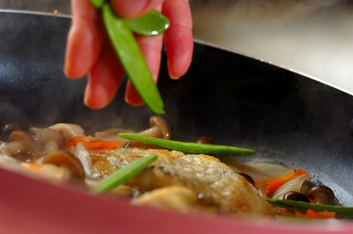 白身魚の野菜あんの作り方3