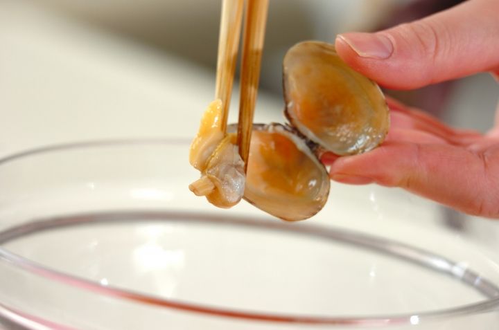 ショウガ香る！アサリの炊き込みご飯の作り方3