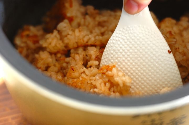 ショウガ香る！アサリの炊き込みご飯の作り方4