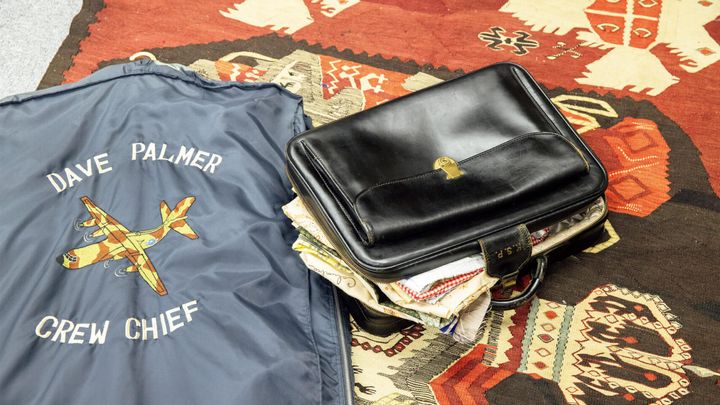 ヴィンテージのガーメントケース