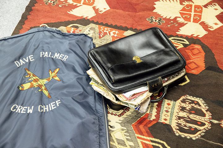 ヴィンテージのガーメントケース