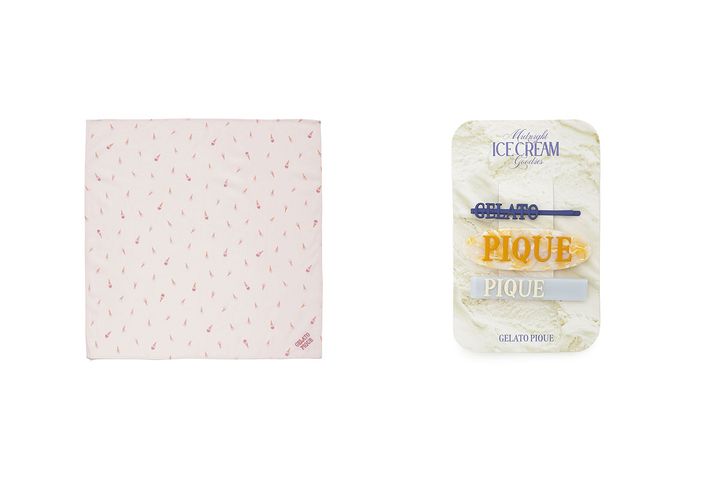 （写真・左）【COOL COLLECTION】ICEバンダナ、（写真・右）【COOL COLLECTION】ICEヘアピン＆クリップセット