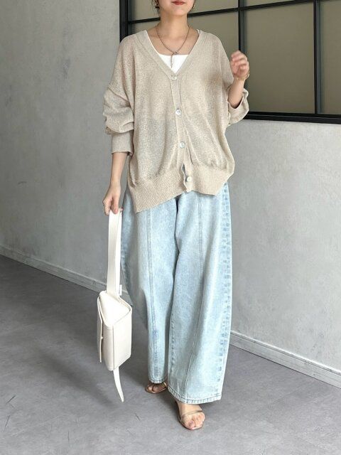 カーディガンコーデ1