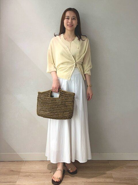 カーディガンコーデ3