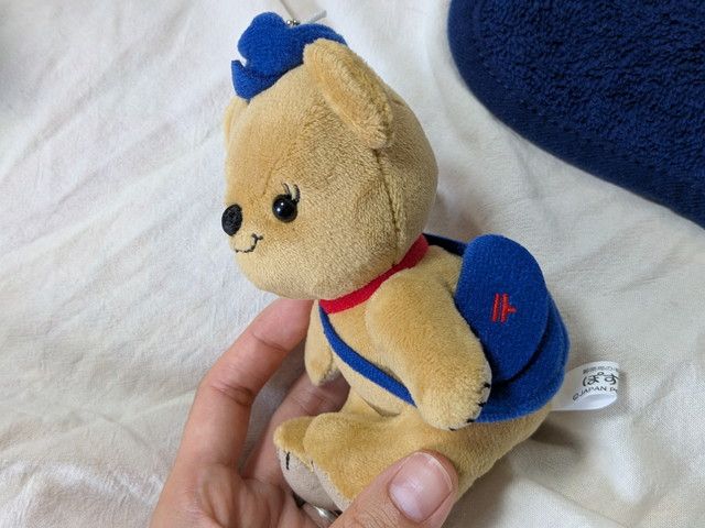 ぽすくま ぬいぐるみキーホルダー＆タオルハンカチ